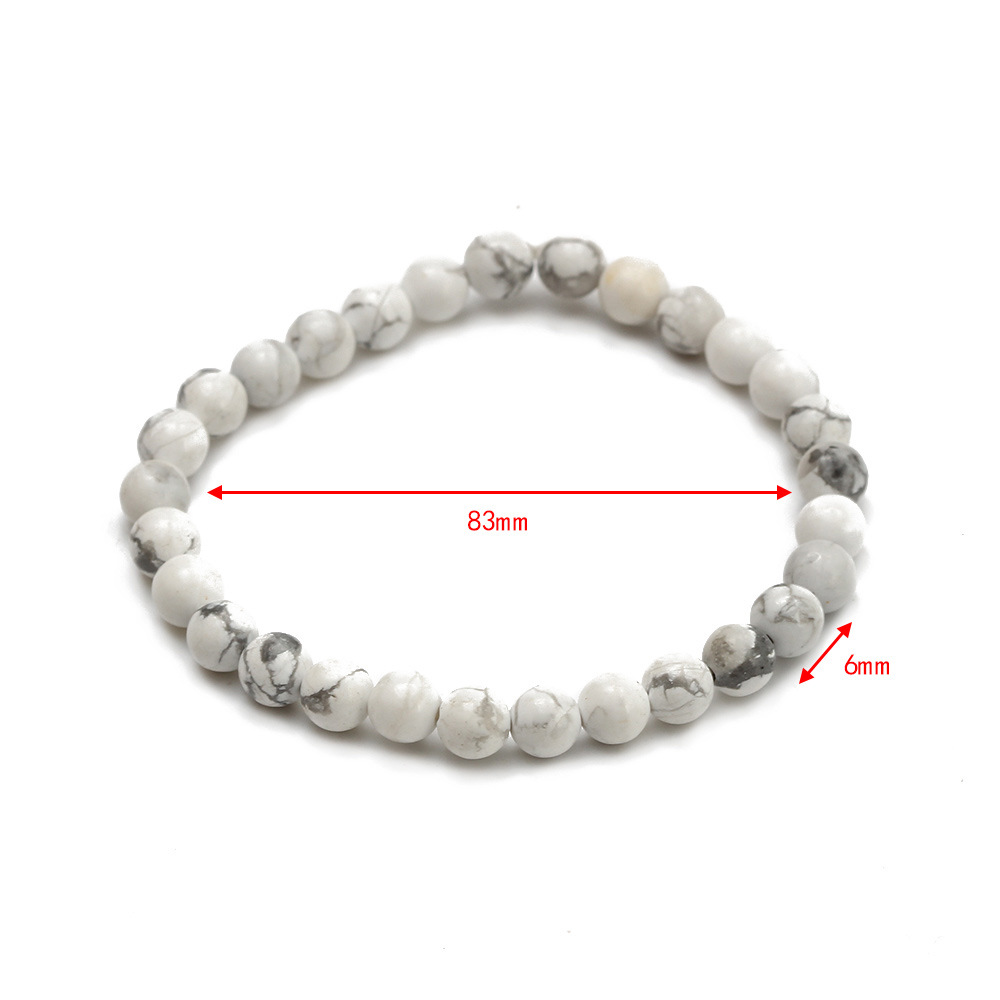 Fashion Palm Eye Agate Beaded Bracelets 1 Piece