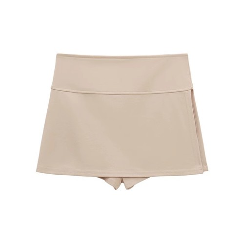 Lady's Summer Skirt for Petite Women, High-Waisted, Flare Hem, Bodycon, Anti-Slip Design