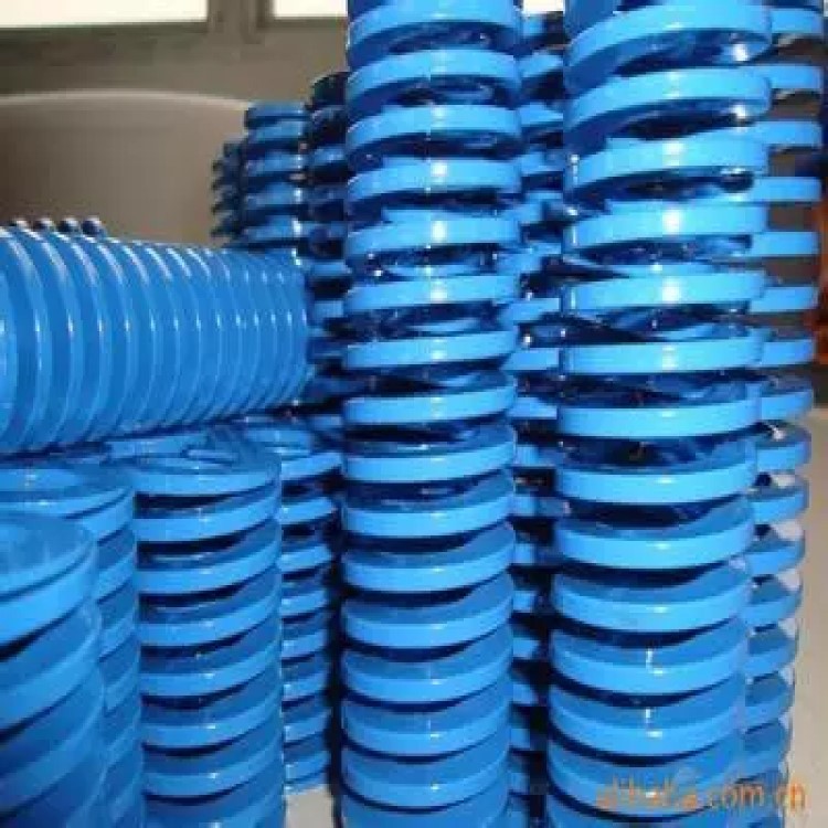美标蓝色扁弹簧 弹簧 蓝色弹簧 扁弹簧压缩高弹力高弹性减震