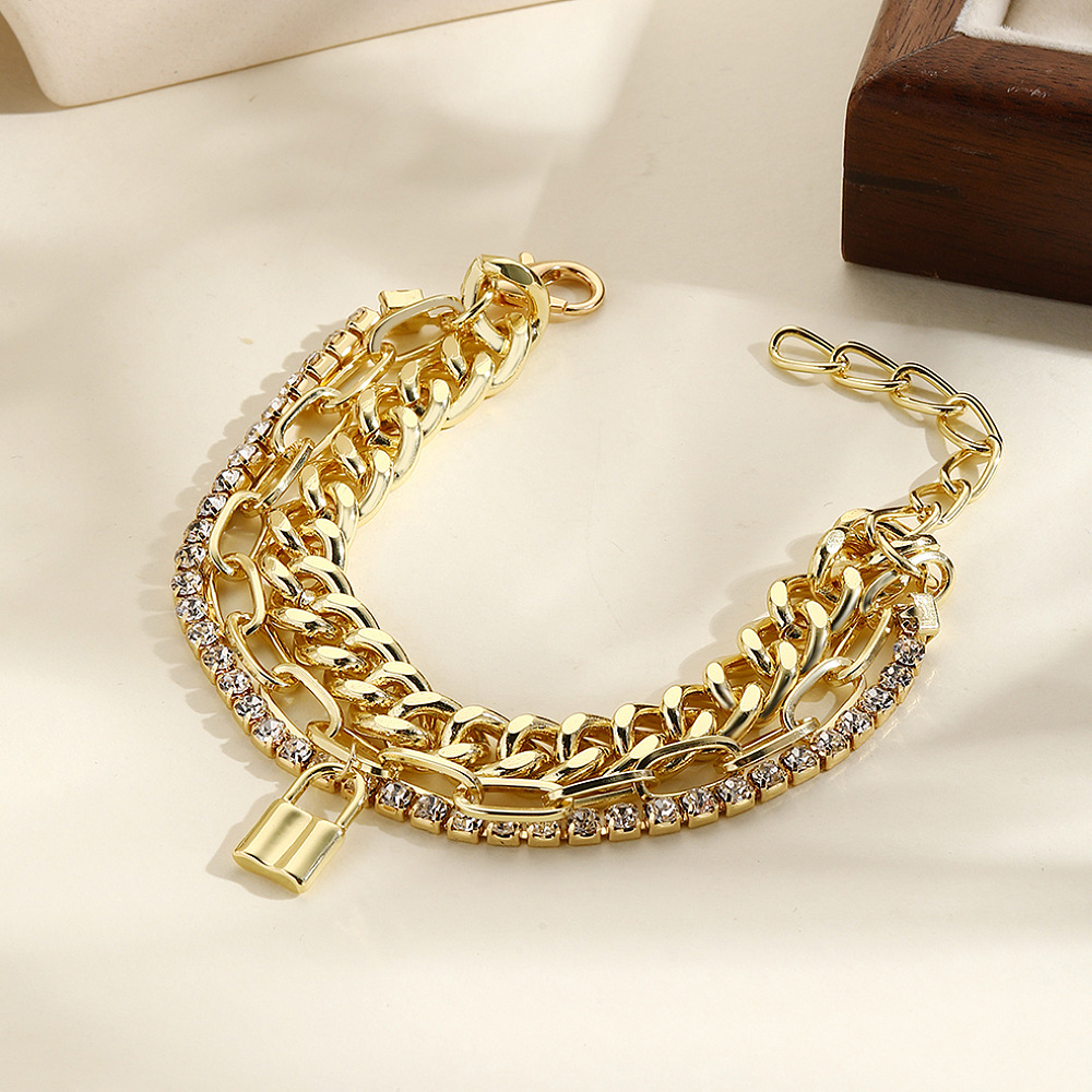 hot Selling Small Product, Light Luxury And Cool Style Bracelet For Girls, High End Multi Layer Bracelet Set_voghion.com