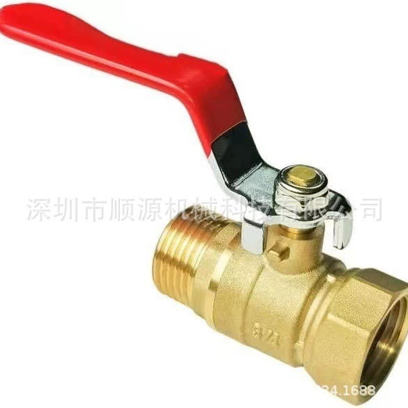 Садовый парк латунный водопровод закрывает клапан садового орошения однопроходный шаровой клапан шланг разъем GHT3/4 дюйма полива