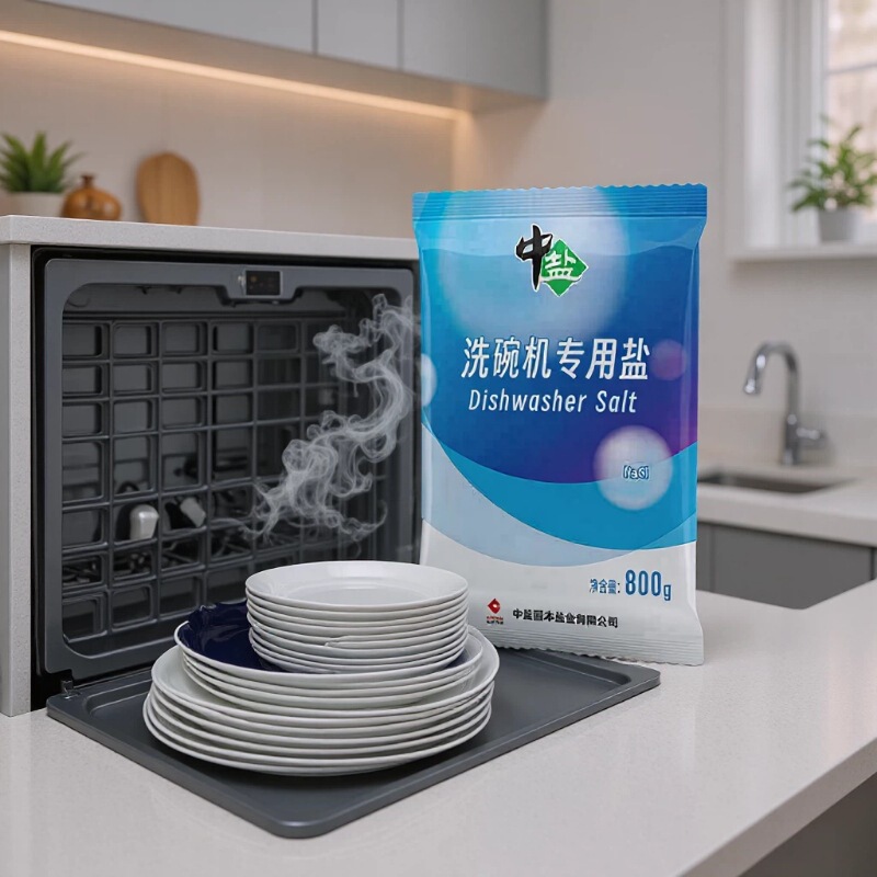 Zhongyan Dishwasher Softening Salt 800g, Universal for All Brands Zhongyan Dishwasher Softening Salt 800g, Universal for All Brands