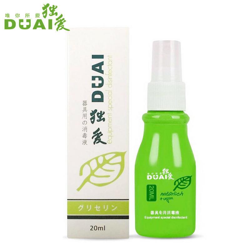 두아이 소독제 20ml 기구 동반 클리닝 케어 성인 섹스 토이 타오 세대 공급 유통