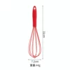 Thickened-12-inch red egg beater