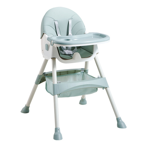 Baby chair, foldable and adjustable children's table and chair, baby chair, semi-reclining infant dining table and chair, baby chair