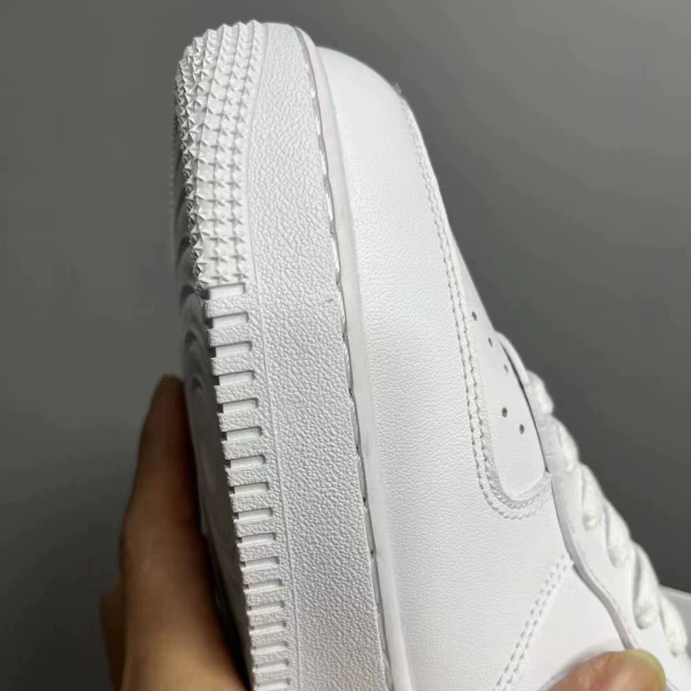 Кроссовки Nike Air Force 1, классика унисекс спортивная обувь, полностью белые и полностью чёрные, размеры 36–46