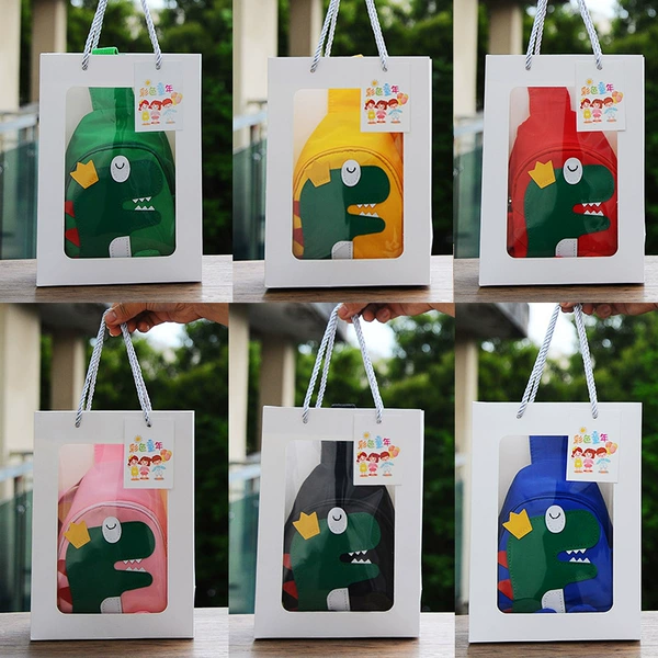1 random upgraded dinosaur + colorful childhood sunroof bag