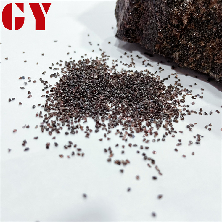 一级棕刚玉 共远厂家供应表面处理喷砂专用 棕刚玉磨料