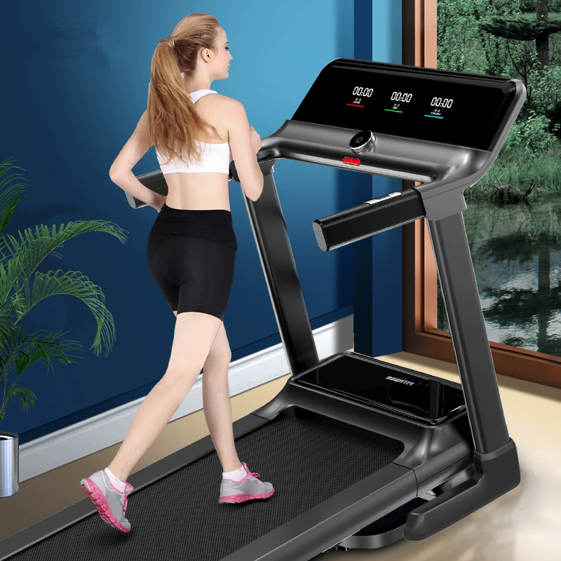 Electric folding stepper for gym