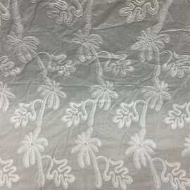 蕾丝绳子绣花面料 太阳花重工连衣裙衬衫旗袍汉服童装 绣花布装饰