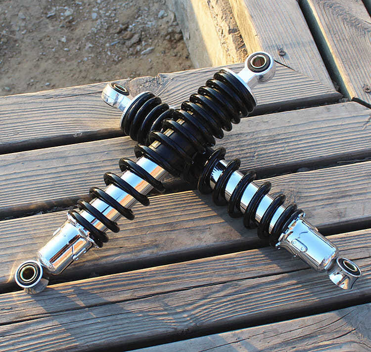 Motorcycle Modified Rear Shock Absorber Suitable for Wuyang Wy125-A-C-F Zongshen Jh70 Shock Absorber Universal Accessories