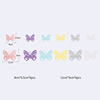 Foreign trade 12 6 -color hollow butterfly wall stickers home wedding party background decoration hollow paper butterfly stickers