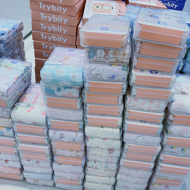 Factory Direct Sales Children's Underwear Pure Cotton Boys and Girls Chitin Boxer Shorts Medium and Large Children's Boxer Briefs