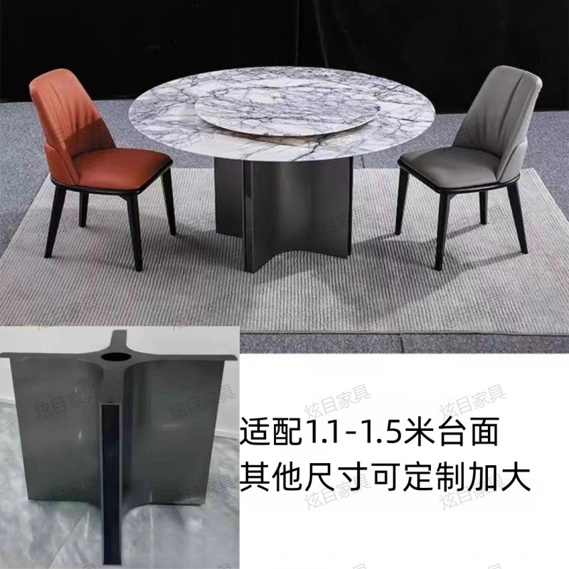 家庭用ステンレステーブル脚スタンド大理石角テーブル脚ベース軽贅沢高級岩板贅沢石テーブル脚|undefined
