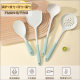 Silicone Spatula, Household Non-Stick Special Cooking Spatula, Food Grade High Temperature Resistant Rice Spoon, Soup Colander, Kitchen Utensil Set