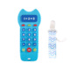 Calculator blue + rope