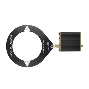The latest upgraded version of the donut broadband antenna frequency range 10kHz-180MHz with low impedance converter