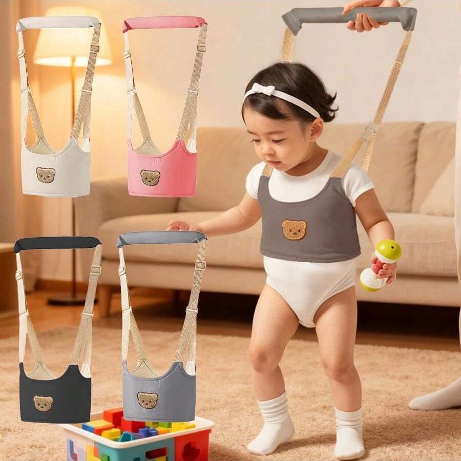 Cross-Border Amazon Baby Cartoon Walking Safety Leash Handheld Baby Toddler Belt Adjustable