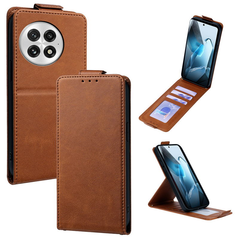 Suitable for Oneplus One Plus 15 Flip Phone Leather Case Ace5Racing Photo Frame 13R Card Insertion Anti-Fall Case
