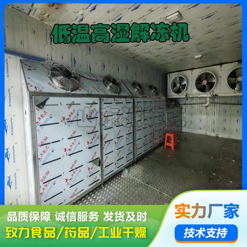 低温高湿解冻库 牛羊分体解冻肉类低温高温解冻机 海产品解冻设备