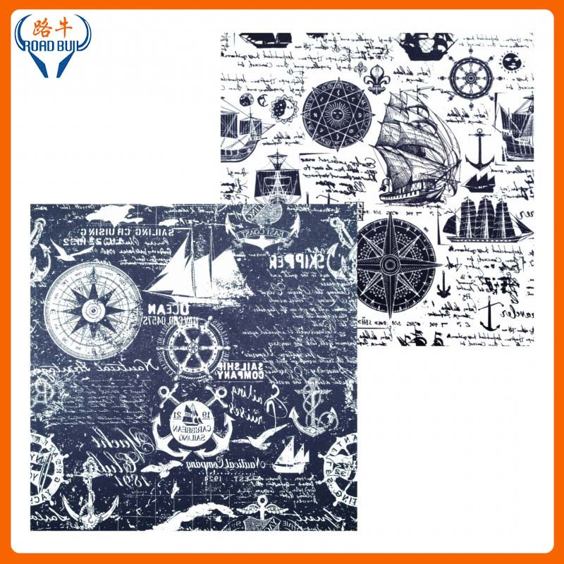 Cross-border trendy American retro street dance bandana, khaki workwear, motorcycle outdoor artistic personality scarf