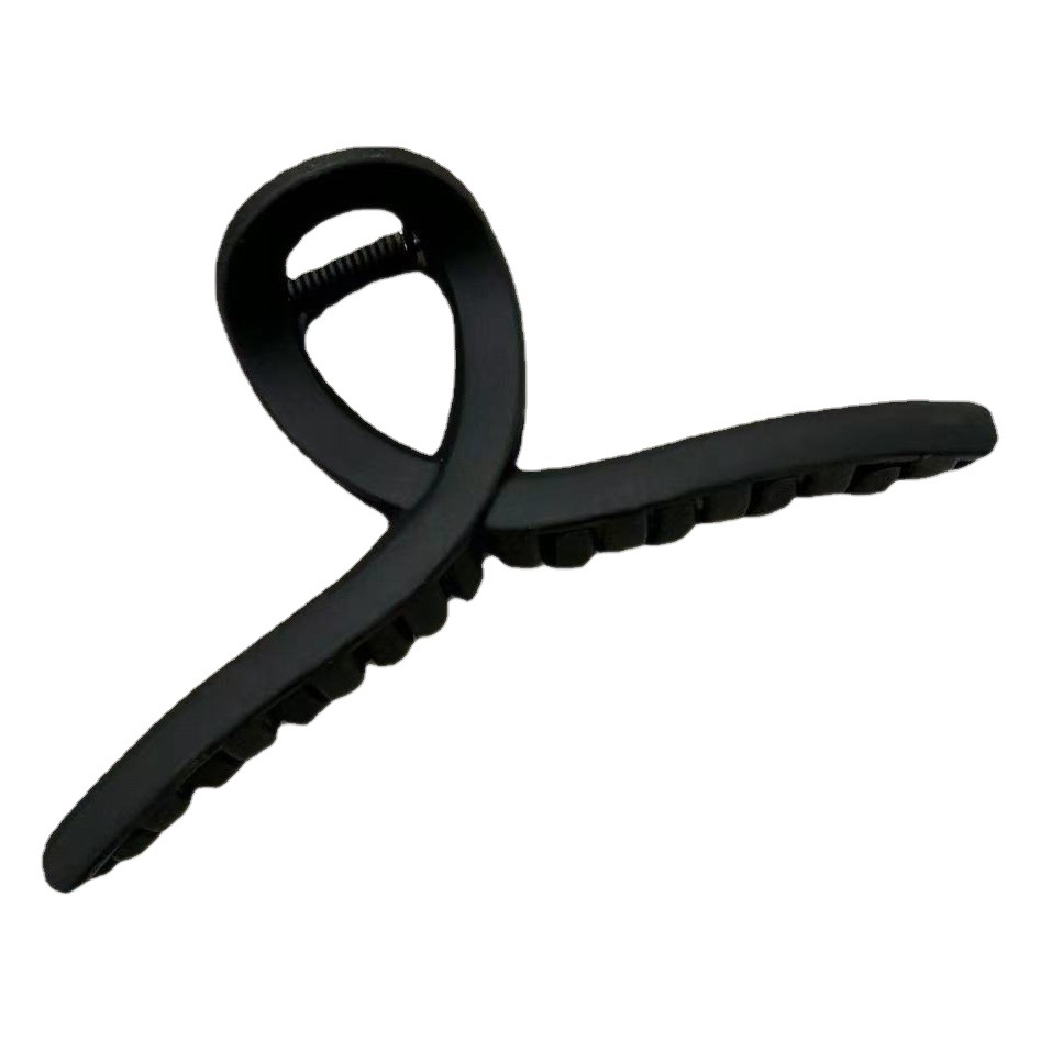 11cm Matte Simple Shark Clip Hairpin with a High-End Feel for Women, Hair Accessory for the Back of the Head
