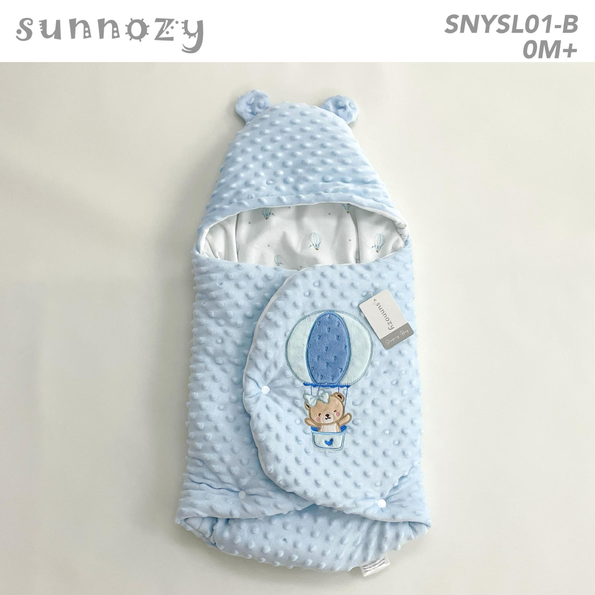 Saco de Dormir para Bebé con Capucha de Poliéster Suave Anti-Susto para Recién Nacidos image 9