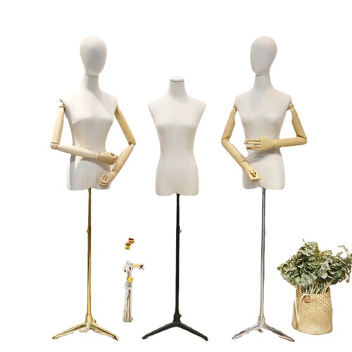Mannequin half-body stand, wedding dress full-body dummy, Korean-style women's clothing store mannequin display rack