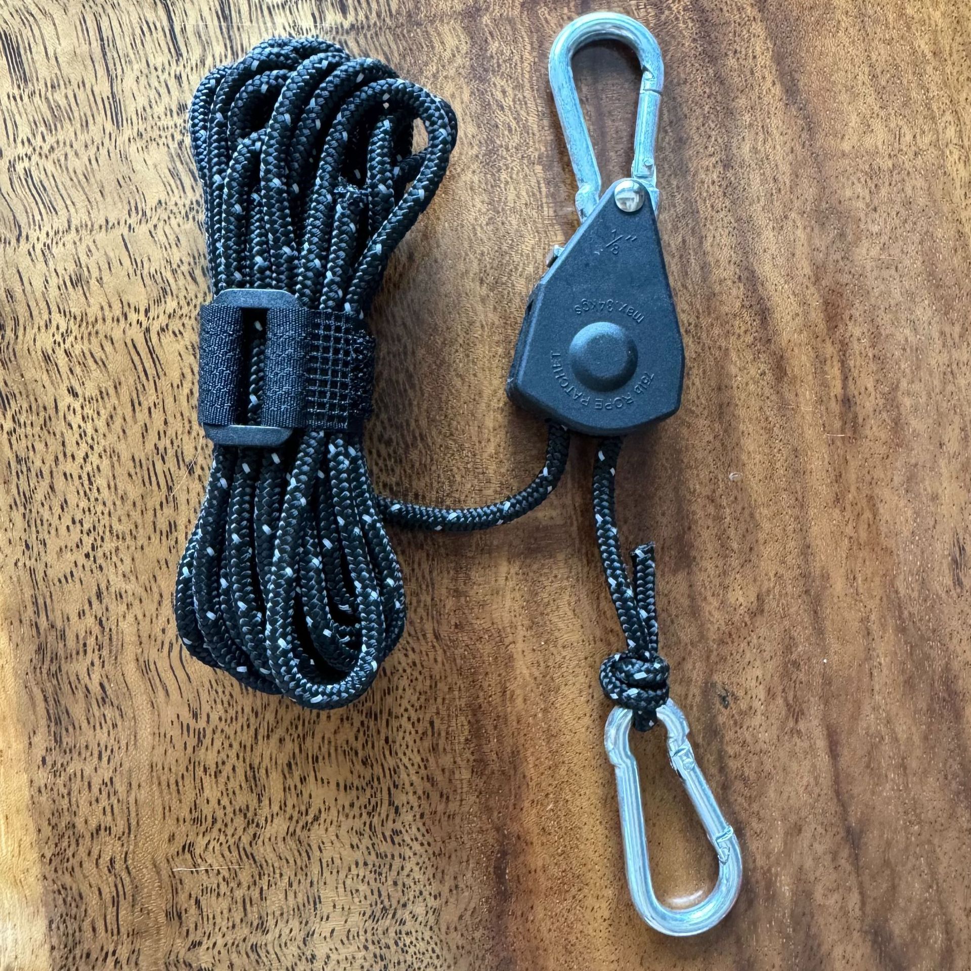 Suministros al aire libre equipo dosel cuerda de viento polea de cordón regulador tienda fija negrita cuerda de viento reflectante cuerda de elevación