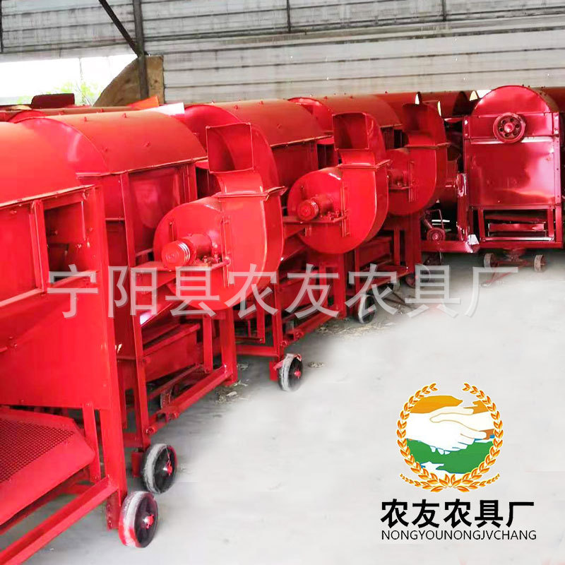 125型脱粒机打粒机大豆小麦谷子打粒机打谷机小麦收割脱粒机