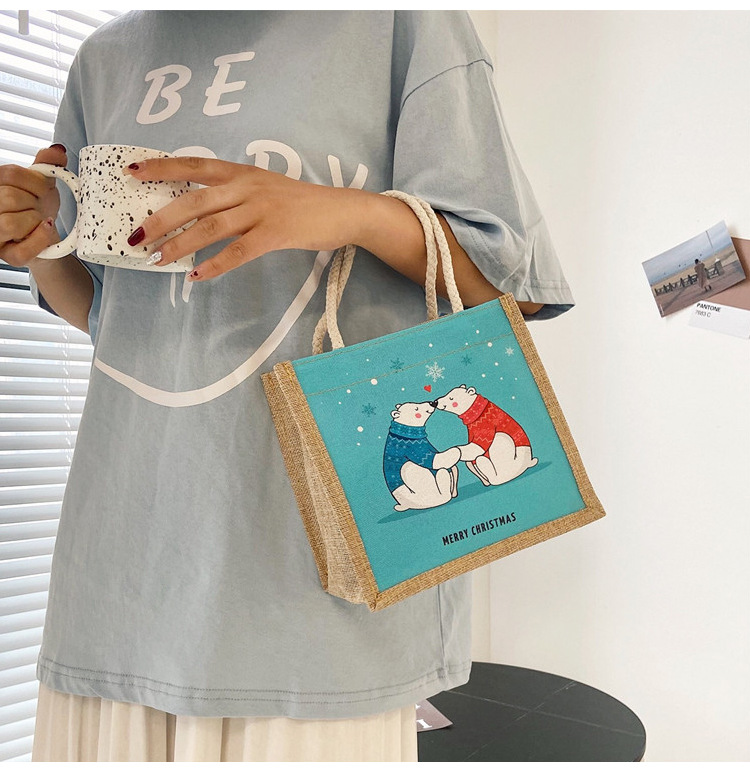 Bolsa de almuerzo bolsa de merienda bolso femenino trabajador de oficina simple ins bolsa de almuerzo bolso de estudiante bolsa de almuerzo de gran capacidad