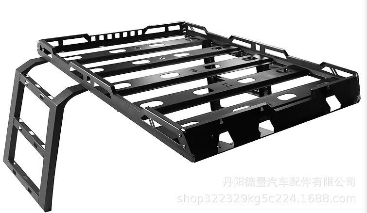 Portaequipajes para automóviles transfronterizos para 07-17JEEP Marco de equipaje Wrangler Everest JK Plataforma de techo Wrangler