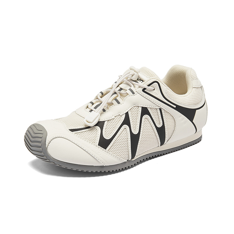 Augu Shi Dengde zapatos de entrenamiento para mujeres 2025 nuevos zapatos de carreras de nicho retro de otoño zapatos deportivos planos zapatos de pizarra