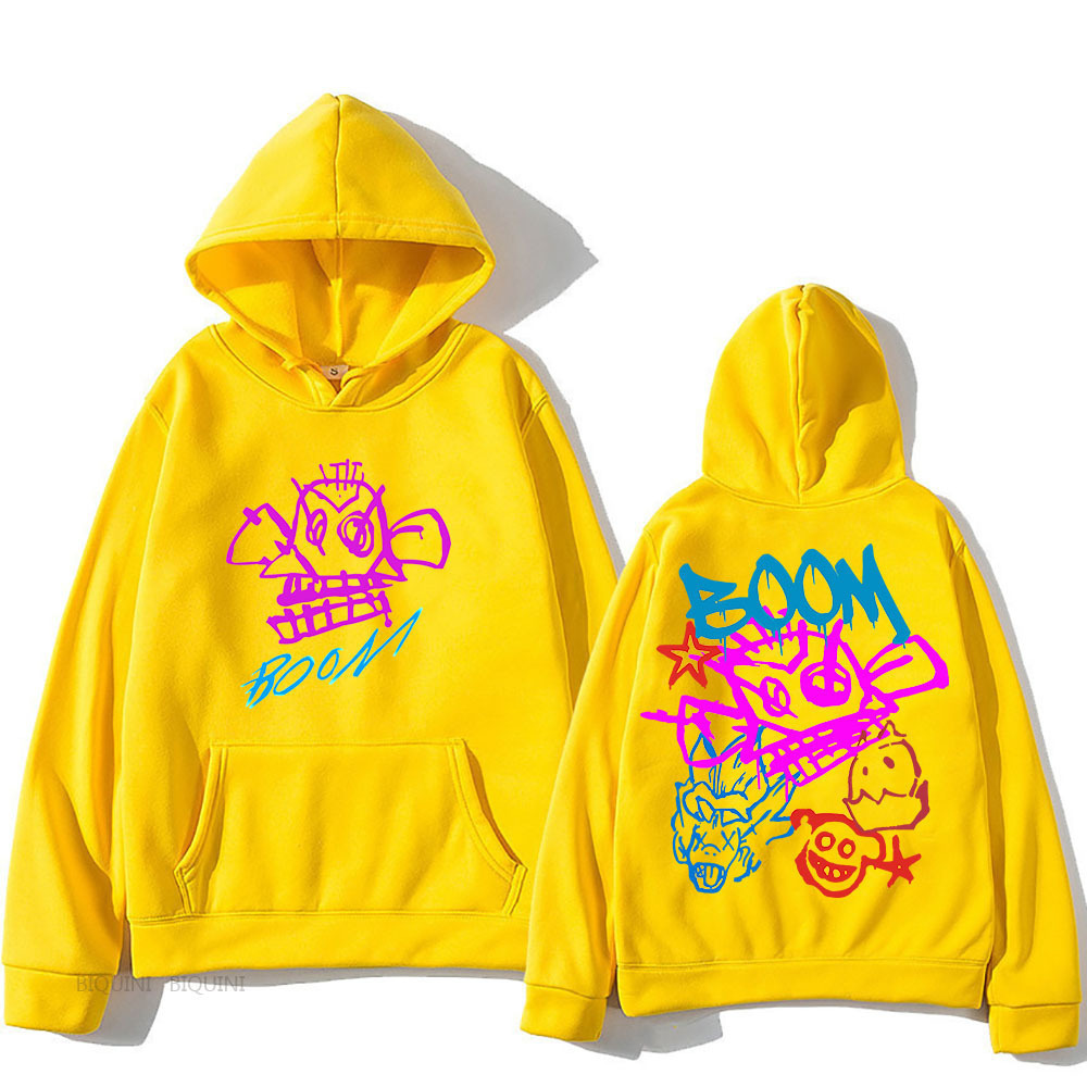 Arcane Jinx Cartoon Hooded Long Sleeve Harajuku Kawaii
