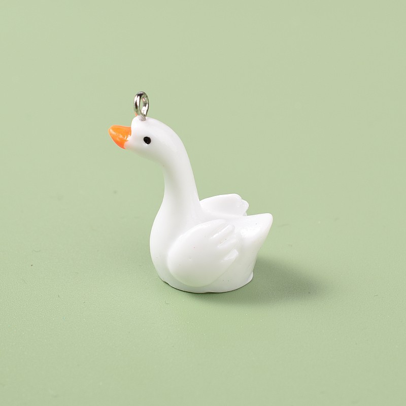 5g Weight Pendant Jewelry Making Type 1.8cm Jewelry Making Size DIY Jewelry Accessories Classification 1 Piece Quantity Resin Material Rabbit, Dog, Duck Pattern Epoxy Design Cartoon Style, Cute, Sweet Style 1 Piece 1.8cm Resin Rabbit Dog Duck Pendant 4