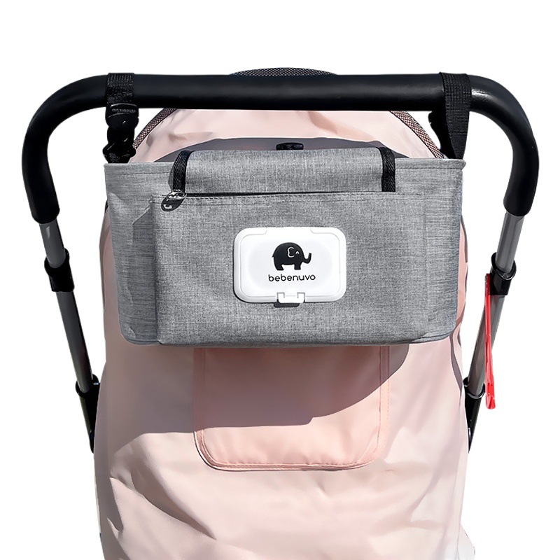 Spot wholesale Oxford cloth baby stroller bag diaper bag mummy bag multi-purpose storage bag cross-border