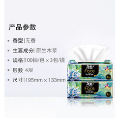 Jieryou Face Oil Painting 4-Layer Thickened 100-Piece Wet Wipes Full Carton Tissue Factory Dropshipping