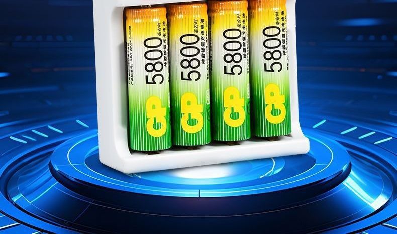 Universal rechargeable battery charger set for large-capacity remote control toys, rechargeable AA and AAA nickel-metal hydride batteries