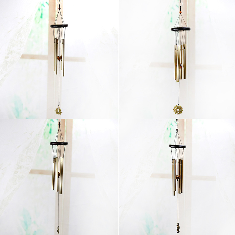 福語風鈴金屬多管家居铈品挂件創意畢業紀念品男女學生禮物