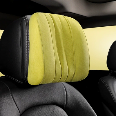 pillow car seat pillow Four | Headrest - single-headrest-fresh-green