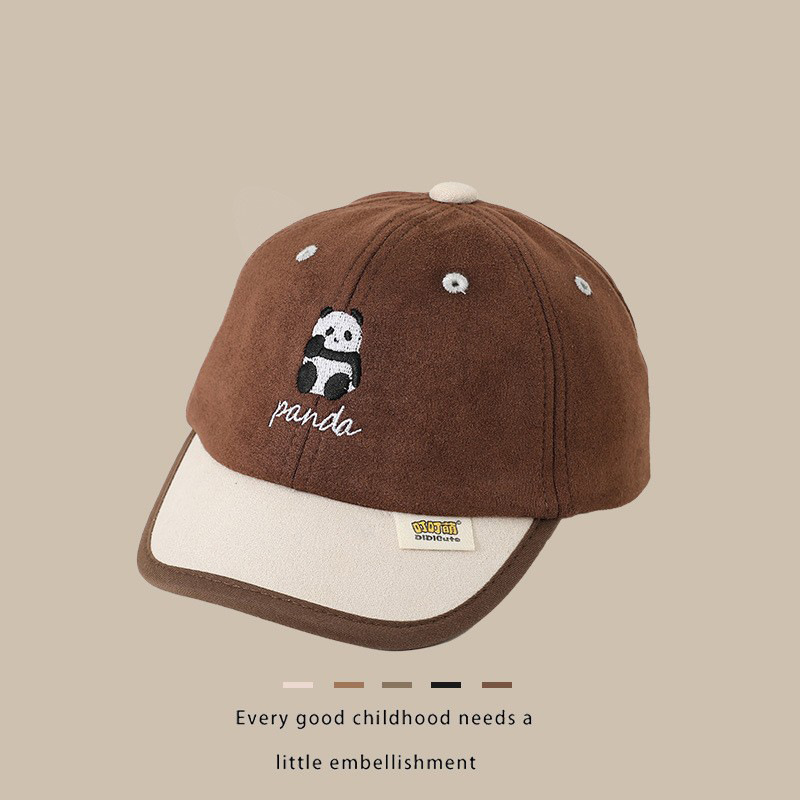 Sombreros infantiles otoño-invierno a prueba de viento gorra de lengua de pato lindo sombrero de sol bebé de primavera gorra de béisbol de hombres y mujeres