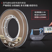 进口大力马子线防咬罗非专用黑坑超柔软极细pe线子线飞磕鱼线正品