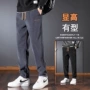 直筒男士宽松运动休闲裤