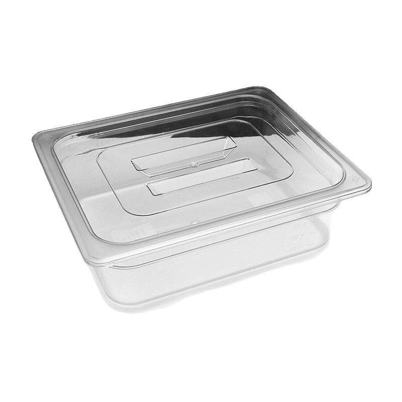 透明ディスプレイボックス食品収納ボックススーパーマーケット透明バルク商業長方形蓋付き屋台プラスチックボックス|undefined