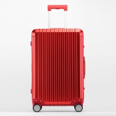 サイモン王子旅行箱ファッションins風暗号鍵静音万能輪アルミ枠純色税関ロックスーツケース