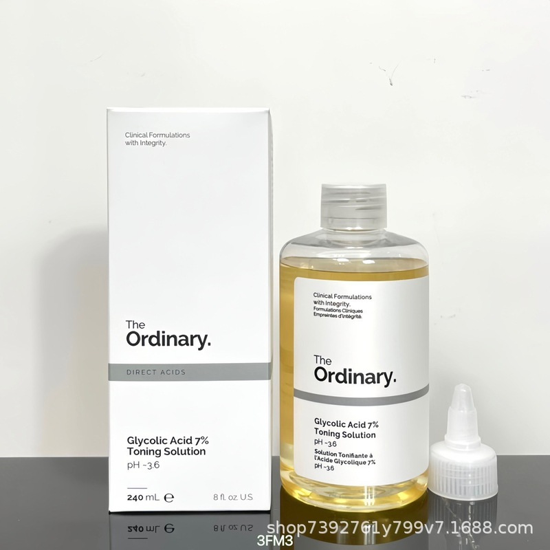 跨境The Ordinary果酸爽肤水7%甘醇酸乙醇酸化妆水240ml去闭口批|undefined