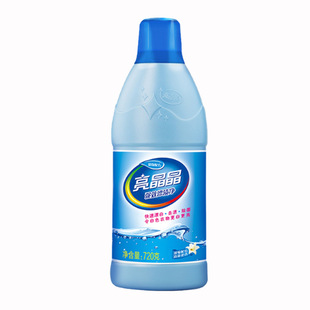 Shiny crystal bleach bleach white clothing sterilization stain removing whitening dyeing clothing bleaching cleaning solution