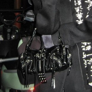 CDIWRI & KARI Spice Girls Underarm Bag Autumn and Winter Advanced Sense Heavy Industry Motorbike Bag Commuter All-match Shoulder Handbag