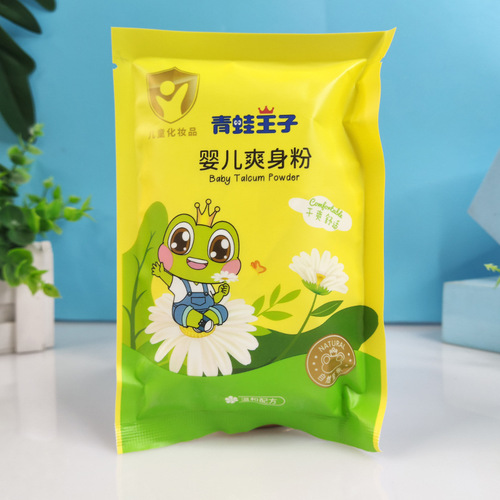 Prince of Frog Refreshing Body Powder for Babies, 10-Pack