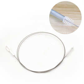 不锈钢软管工具刷 多功能清洁毛刷 管道刷 尼龙刷子管子清洁批发